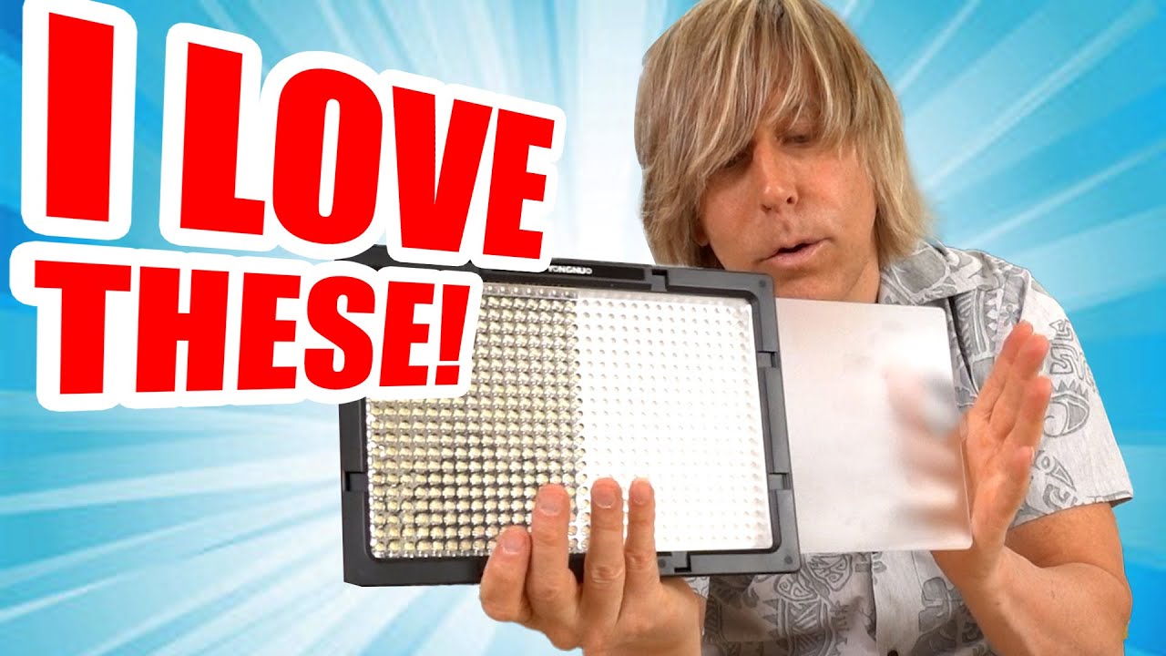 My Favorite LED Panel lights ..cheap, small & lightweight for video, vlogs photography, zoom calls