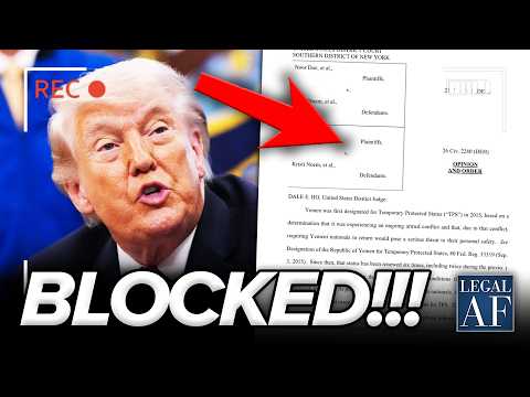 Trump Gets INSTANTLY BLOCKED by Federal Judge