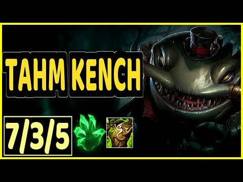 TAHM KENCH VS GALIO - 7/3/5 KDA TOP GAMEPLAY