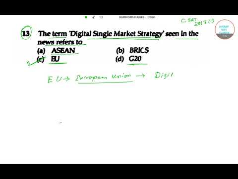 CSAT PAPER 1 2017 COMPLETE SOLUTION,YEAR SOLVE,ONLINE LECTURES,PAST YEAR SOLUTIONS