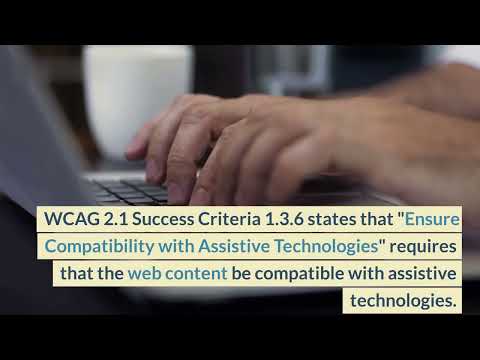 How to implement WCAG 2.1 Success Criteria 1.3.6 Identify Purpose in code with examples