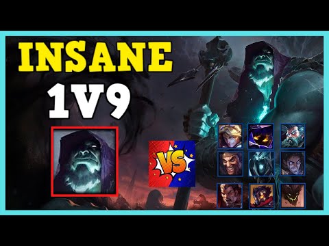 I PULLED OFF THE 1v9! | I had to try my hardest to carry feeding teammates!