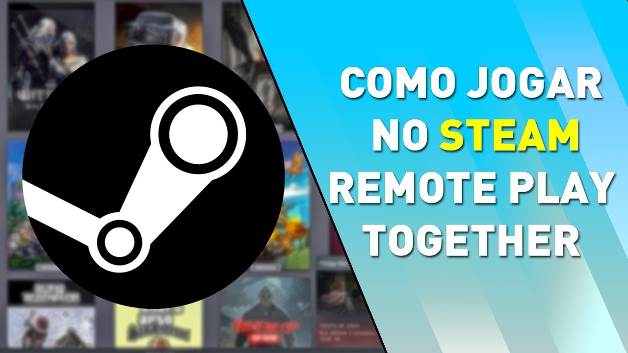 COMO USAR E JOGAR NO STEAM REMOTE PLAY TOGETHER - Novo Recurso da Steam