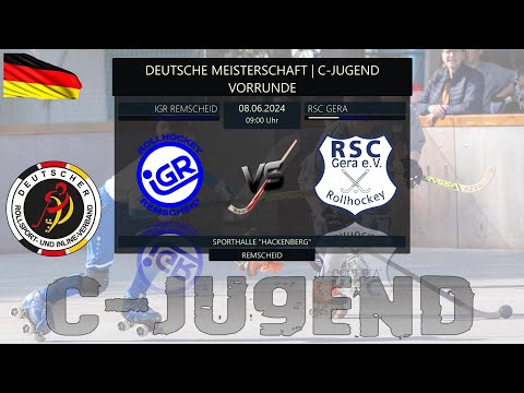 #01 |🏑🇩🇪 Deutsche Meisterschaft C-Jugend - VORRUNDE | IGR REMSCHEID --- vs --- RSC GERA