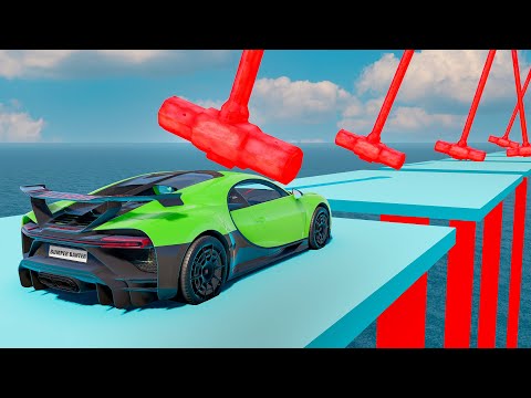 CAR WIPEOUT CHALLENGE!! | BeamNG.drive