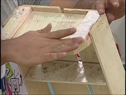 Colorgin no Ateliê na TV - Armarinho para xícaras