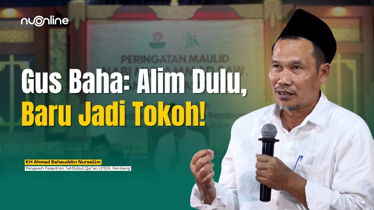 Gus Baha: Memuliakan Orang Alim Itu dengan Mengkaji Karyanya