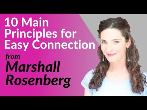NVC - MARSHALL ROSENBERG - San Francisco Workshop  (Summary in 10 Steps)