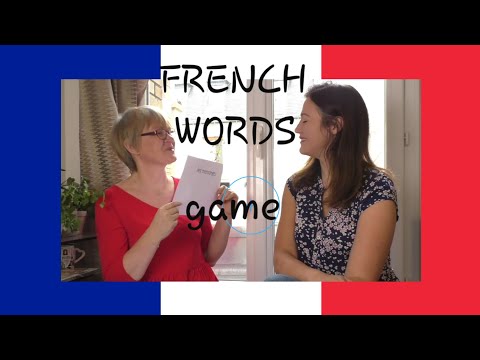 German expat trying to Pronounce difficult french words  - a game - jeu de langue