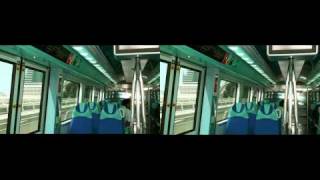 preview picture of video 'Dubai Metro in 3D (yt3d:enable=true)'