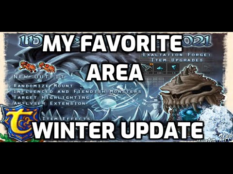 This is the place to be in the Tibia winter update 2021.