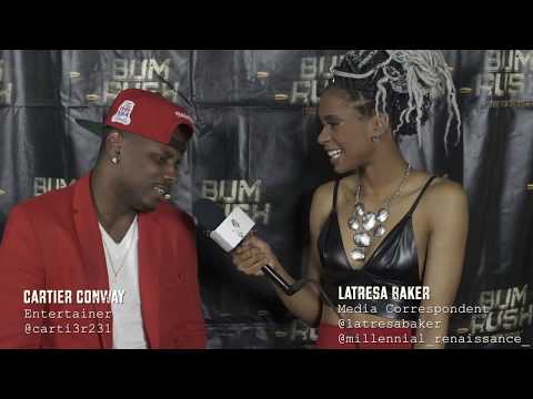 Bum Rush Season 2 Finale Party interview with Tap Dancer, Cartier Conway!