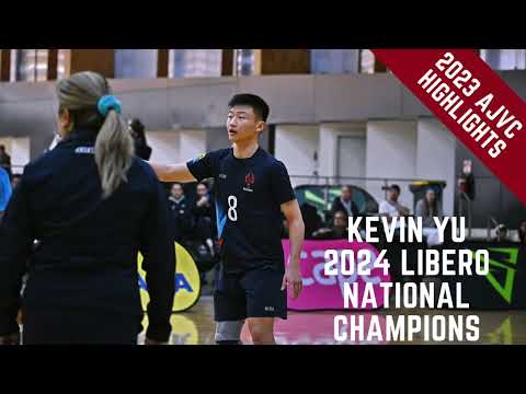 Kevin Yu - Libero U19  AJVC National Champions 2023 Highlights