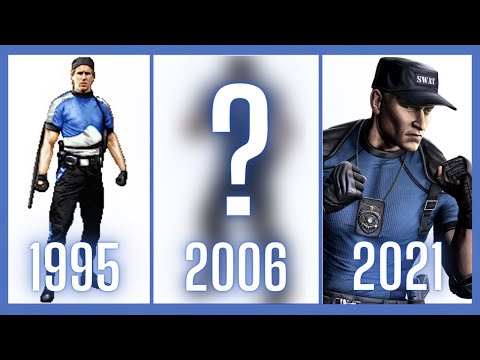 Evolution of Mortal Kombat Characters Stryker 1995 - 2021