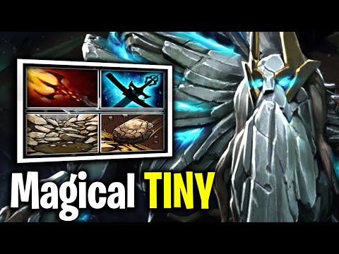 UnderShock FULL MAGIC Tiny Build With Dagon 5 w/Gh KOTL Dota 2 Pro MMR Gameplay