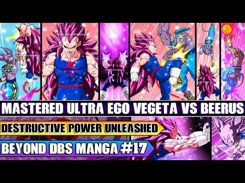 Beyond Dragon Ball Super Mastered Ultra Ego Vegeta Vs Beerus! Stage One Omniversal Training Complete