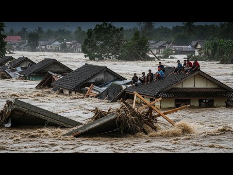 Detik-Detik Aceh Tenggelam: Langsa–Aceh Utara Dilanda Banjir Terparah, Akses Nasional Putus Total!