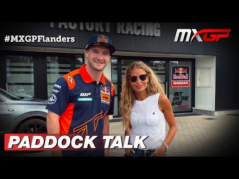 Paddock Talk with Jeffrey Herlings | MXGP of Flanders 2022 #MXGP #Motocross