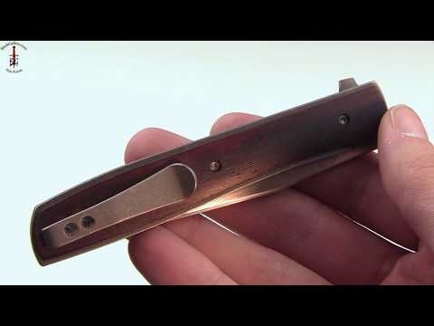 Boker Urban Trapper with Cocobolo wood scales and VG-10 steel by Boker Plus