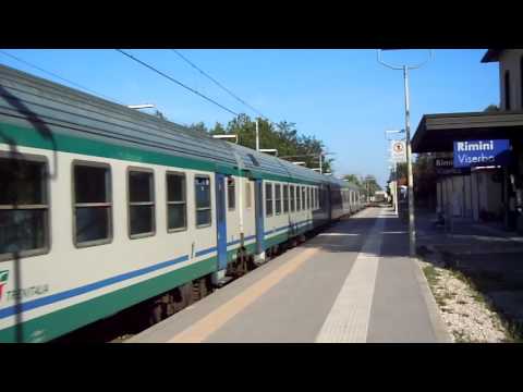TRANSITO REGIONALE VELOCE A RIMINI VISERBA