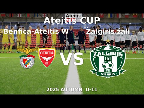 FA "Benfica-Ateitis" white — FK "Žalgiris" žali | I | U-11