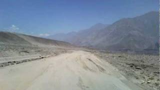 preview picture of video 'Gilgit to Chilas, road , by Moterbike ,,,  by  Asif  Mughal'