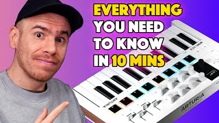 Video thumbnail for Arturia MiniLab 3 Review - Pros & Cons + Ableton Integration by Low Heat Beats