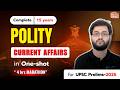 Complete POLITY Current Affairs In One SHOT For UPSC Prelims 2026