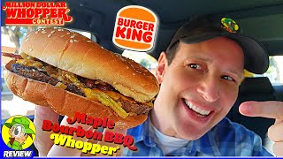 Download lagu Burger King® Maple Bourbon BBQ Whopper® Review 🍔👑🍁 Million Dollar Whopper® 💰 Peep THIS Out! 🕵️‍♂️ mp3