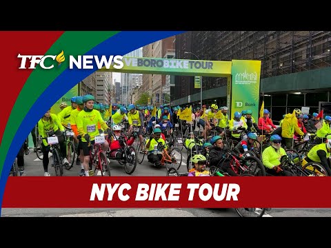 FilAms advocate for active, healthy lifestyle in joining NYC bike tour TFC News New York, USA