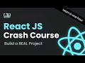 React JS Full Course 2023 | Build an App and Master React in 1 Hour