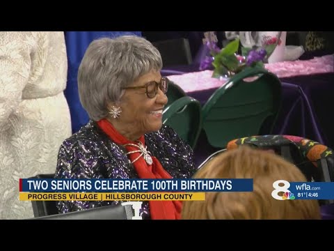 Two seniors celebrate 100th birthdays in Tampa