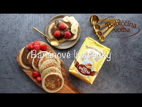 Babiččina volba - Banánové lívanečky