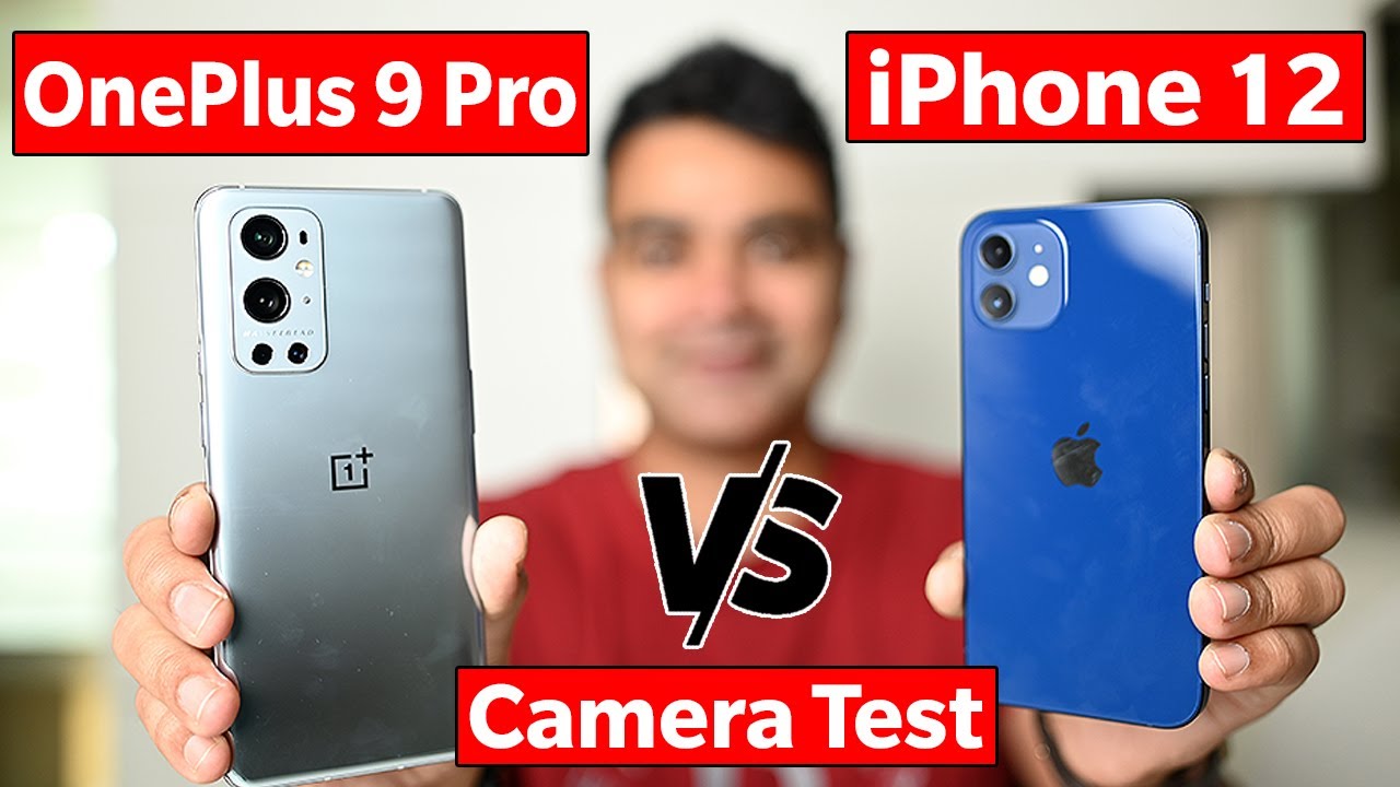 OnePlus 9 Pro vs iPhone 12 Camera Comparison Test in Hindi
