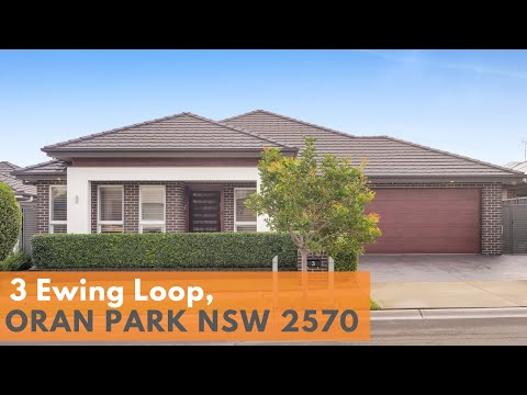 3 Ewing Loop, Oran Park, NSW 2570, 4 कमरे, 2 बाथरूम, House