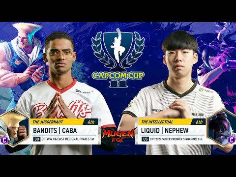 SF6 CABA (Guile) vs NEPHEW (Juri) - Capcom Cup 11