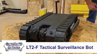 preview picture of video 'SuperDroid Robots LT-F Tactical Surveillance Robot'