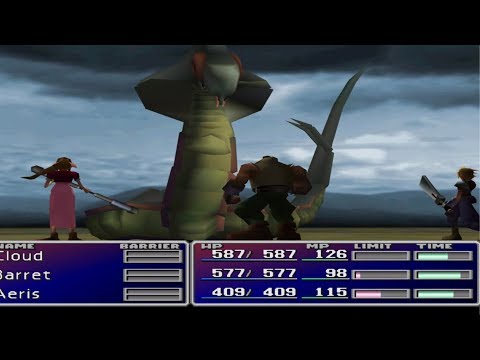 Final Fantasy VII - Killing the Midgar Zolom Early
