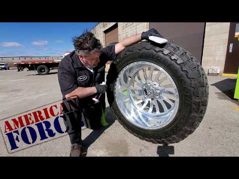 HOW TO HAND POLISH AMERICAN FORCE WHEELS WITH SINISTERS DEVILS BREW METAL POLISH