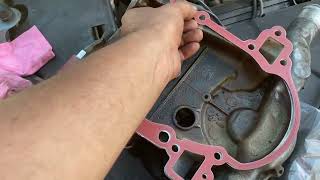 Crank sensor and timing chain cover replacement Buick Lucerne  call 8326187291 for appointments