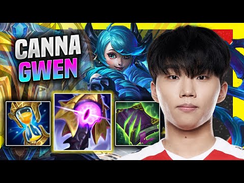 CANNA IS A MONSTER WITH GWEN! - T1 Canna Plays Gwen Top vs Karma! | Season 11