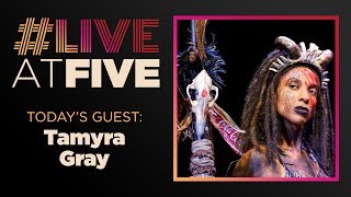 Broadway.com #LiveatFive with Tamyra Gray of ONCE ON THIS ISLAND
