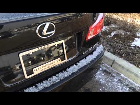 Lexus Certified Pre Owned Black 2012 IS 350 AWD - Moonroof & NAV Package