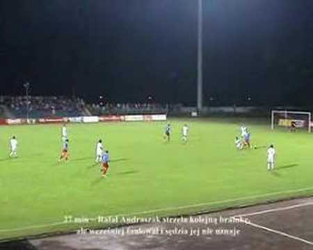 Skrót meczu Piast Gliwice - Pelikan Łowicz