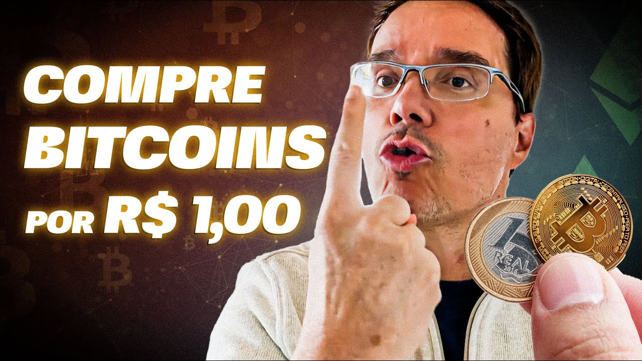ACABOU A DESCULPA! COMPRE BITCOINS COM APENAS 1 REAL, VEJA COMO!