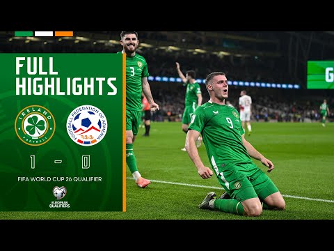 HIGHLIGHTS | Ireland 1-0 Armenia | FIFA World Cup 26 Qualifier