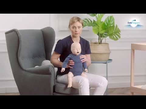 Jak przywrócić oddychanie u niemowlęcia. Zakrztuszenie, zadławienie u niemowlęcia.