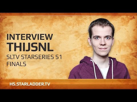 Interview with ThijsNL | SLTV StarSeries S1 Finals