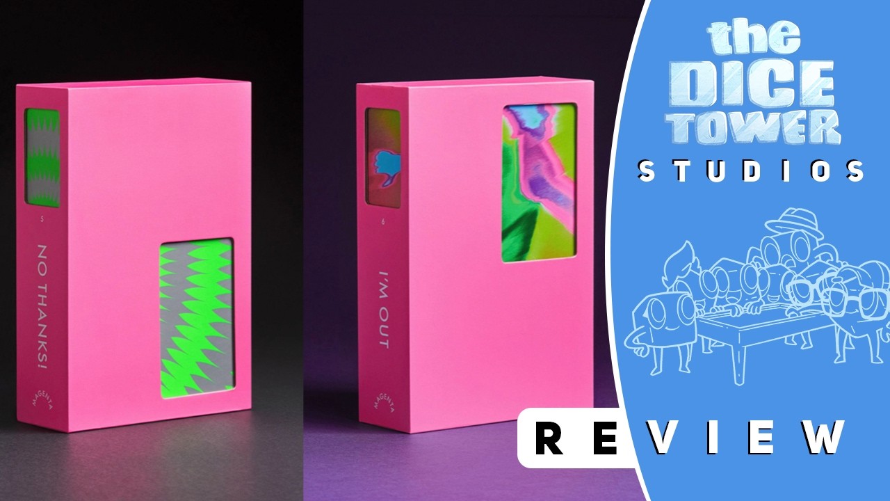 No Thanks! / I'm Out (CMYK Magenta) Review: Game Titles or Pleas for Help?