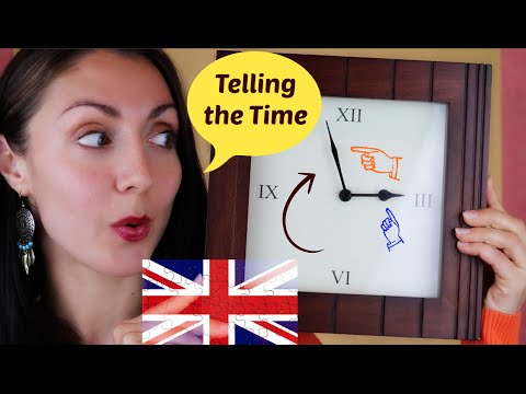 Telling the Time: British English